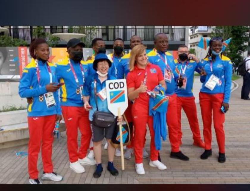 Délégation congolaise au dernière JO