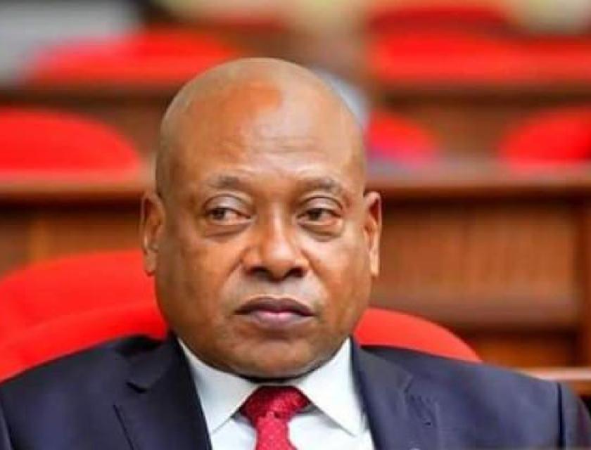 Député National, Steve MBIKAYI en pleine plénière à l'Assemblée Nationale, 2022