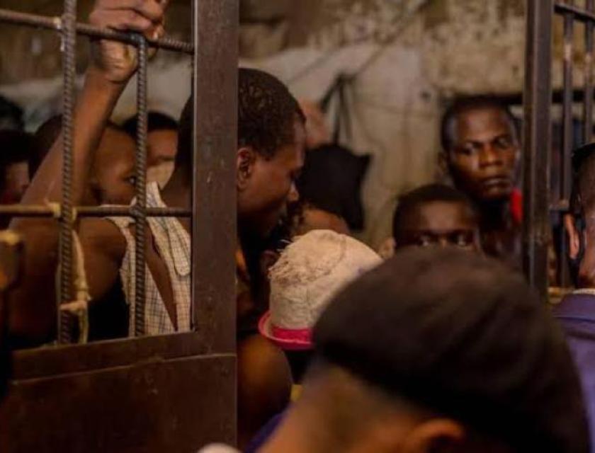 La prison centrale de Matadi. 