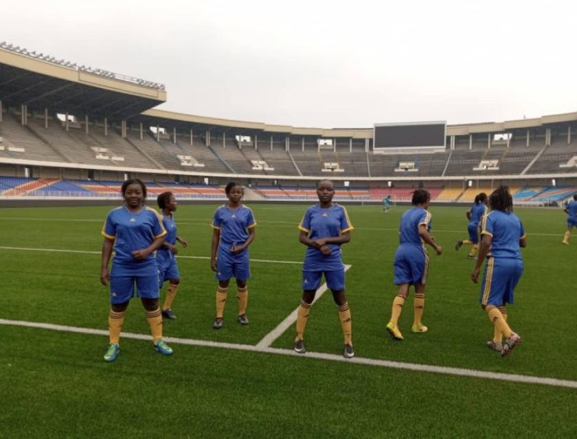 13eme édition de la coupe du Congo, Photo prise lors de la défaite de l’Inter-Stars de la Tshopo face à la formation de FCF Tosepela de l’ituri au stade des martyrs de Kinshasa, le mardi 22 juin