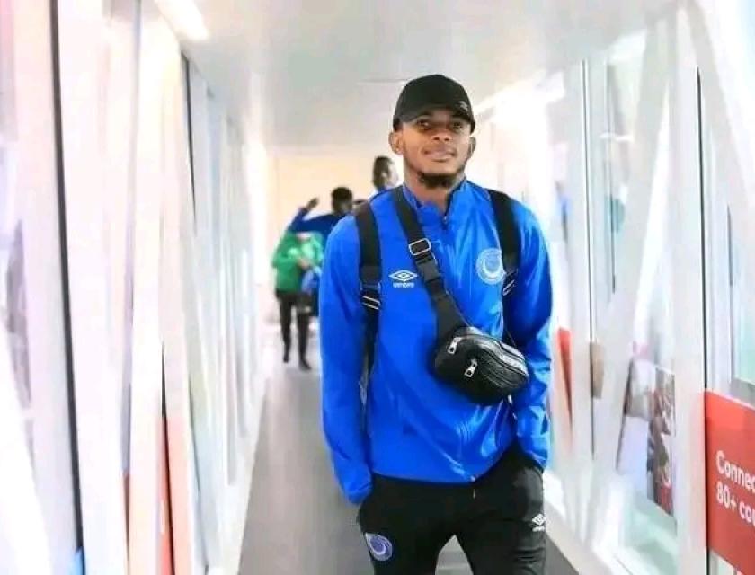 Fabrice Ngoma, sous la tunique de l'équipe soudanaise d'Al Hilal. 