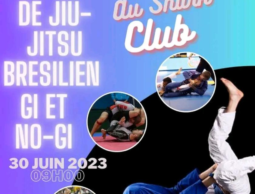 L'affiche de l'open de Jiu-jitsu 