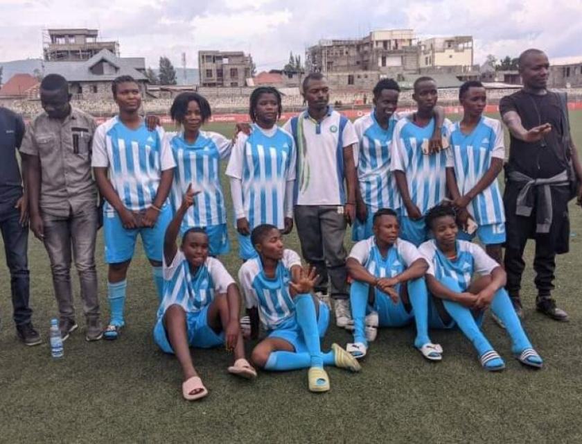 le DC Bweremana, vice-champion de la commission provinciale du football féminin du Nord-Kivu