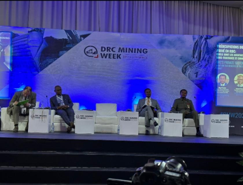 Photo d'illustration de la 18è édition du forum "DRC Mining Week" à Lubumbashi