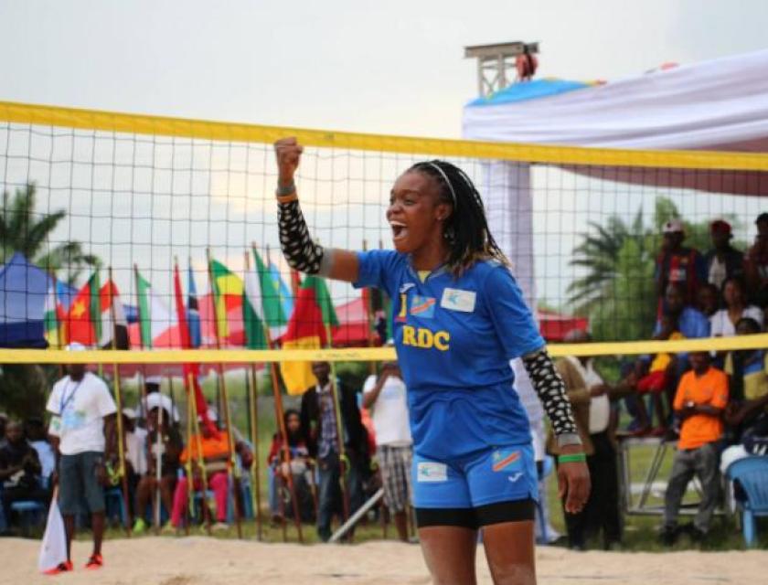 L'équipe Nationale de Beach volley de la RDC aux Jeux olympiques de la jeunesse Buenos-Aires 2018