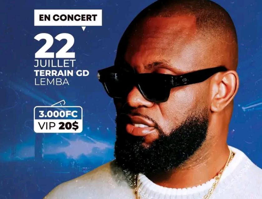 Affiche du Concert de Fabregas,  22 juillet /photo prise sur le compte Facebook de Fabregas 