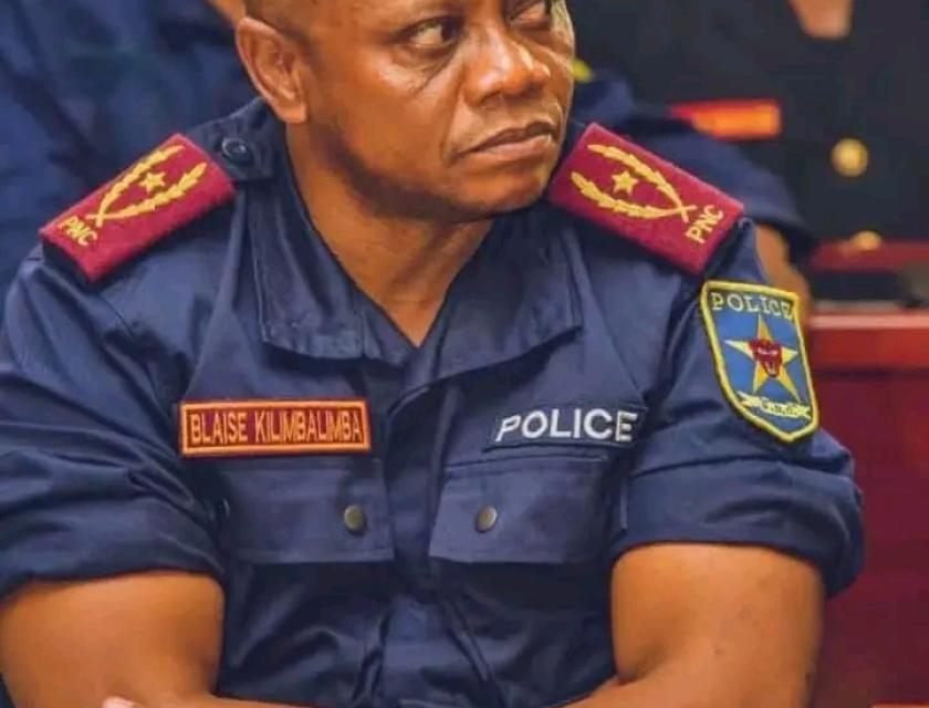 Le commissaire provinciale de Kinshasa, Blaise Kilimbalimba 