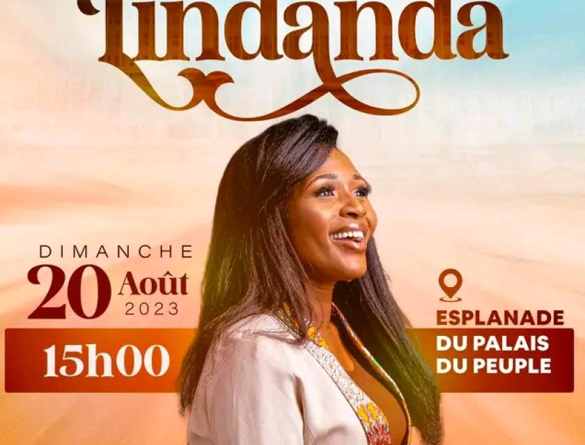 Affiche du concert Lindanda de Dena Mwana 
