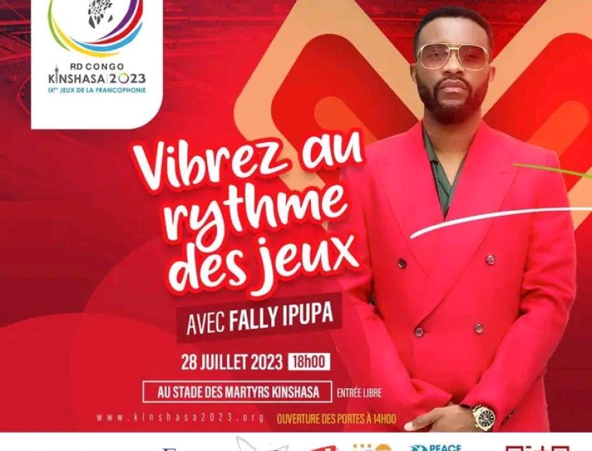 Fally Ipupa à l'ouverture des jeux de la francophonie 