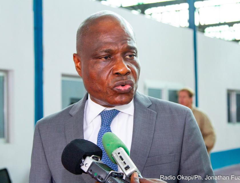 Martin Fayulu, Président de l'ECIDE. Radio Okapi/Ph. Jonathan Fuanani