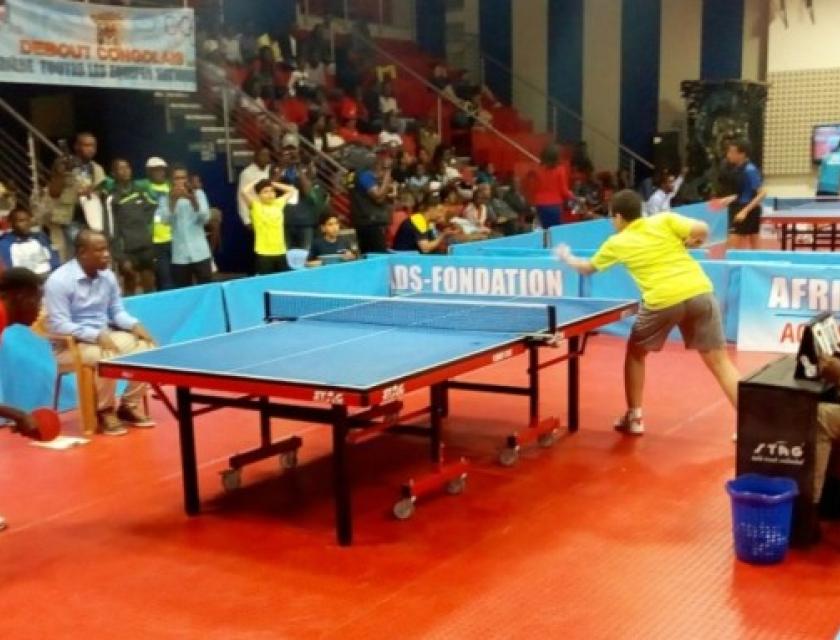 le circuit mondial junior et cadet, les athlètes de tennis de table, Pullman Hôtel de Kinshasa, 2020,Ph.ITTF