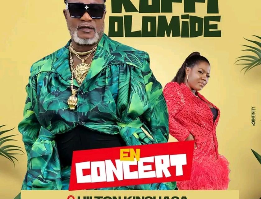 Koffi Olomide et Cindy le Coeur en concert à Hilton Kinshasa