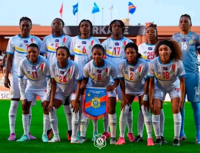 Équipe nationale féminine congolaise.