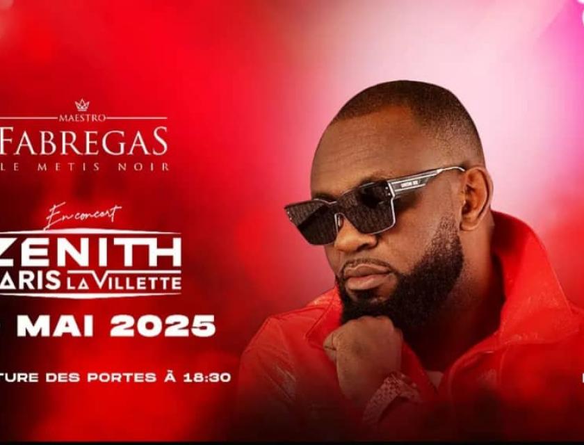 Fabregas au Zenith Paris après Casino de Paris