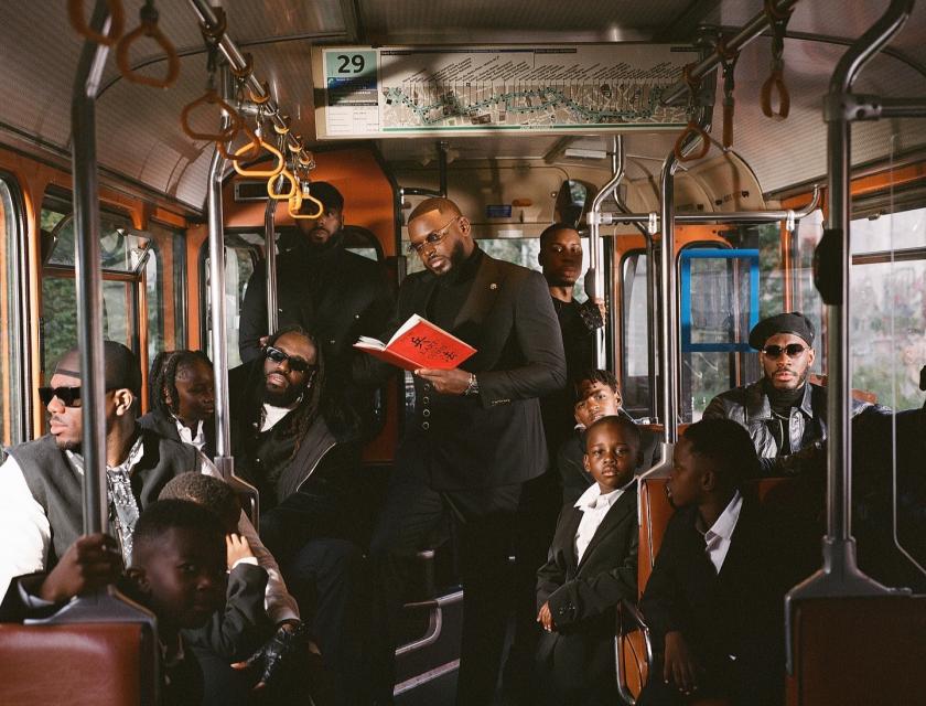 Affiche de l'album " Focus " de Keblack. 
