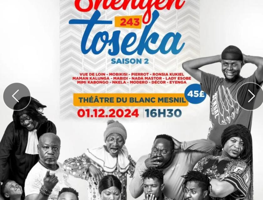 Affiche du show " Schengen 243 toseka "