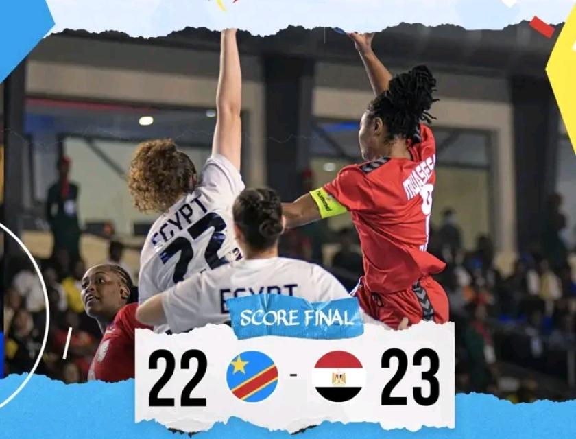 Les Léopards Dames éliminées en quart de finale de la CAN Féminine Handball 2024