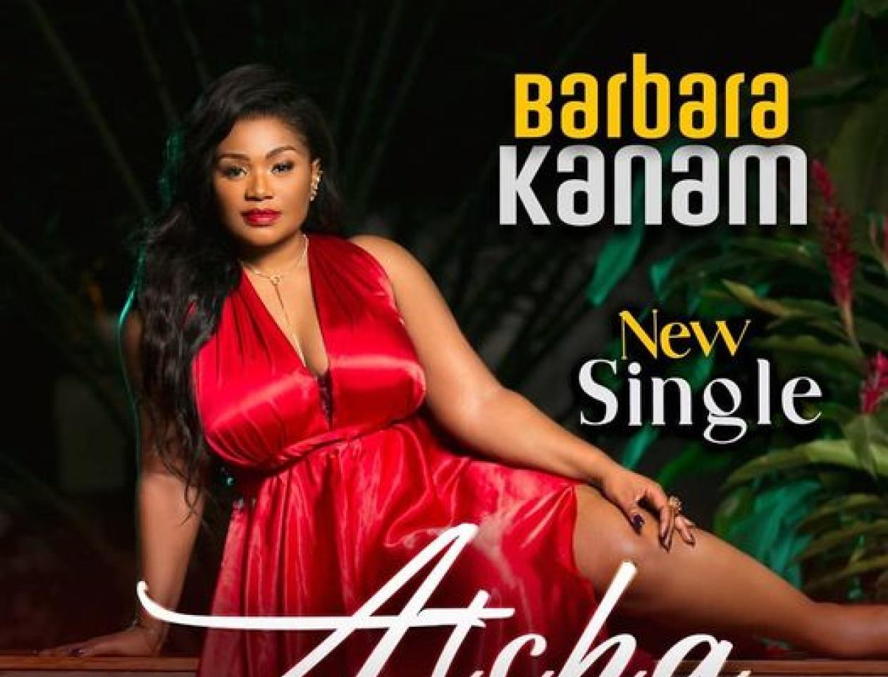 L'affiche du single "Atcha" de Barbara Kanam