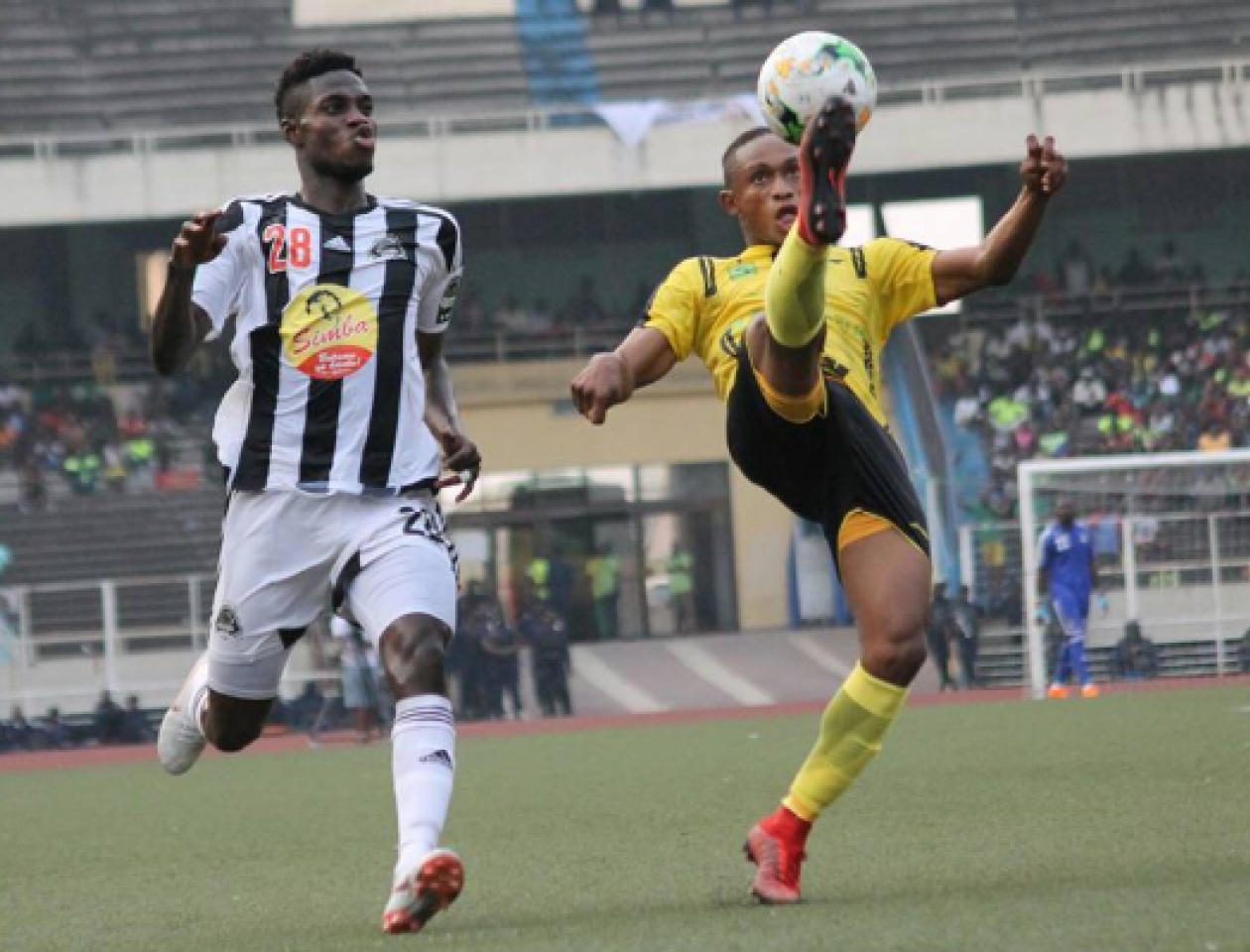 Image du classico passé entre V.club et Mazembe