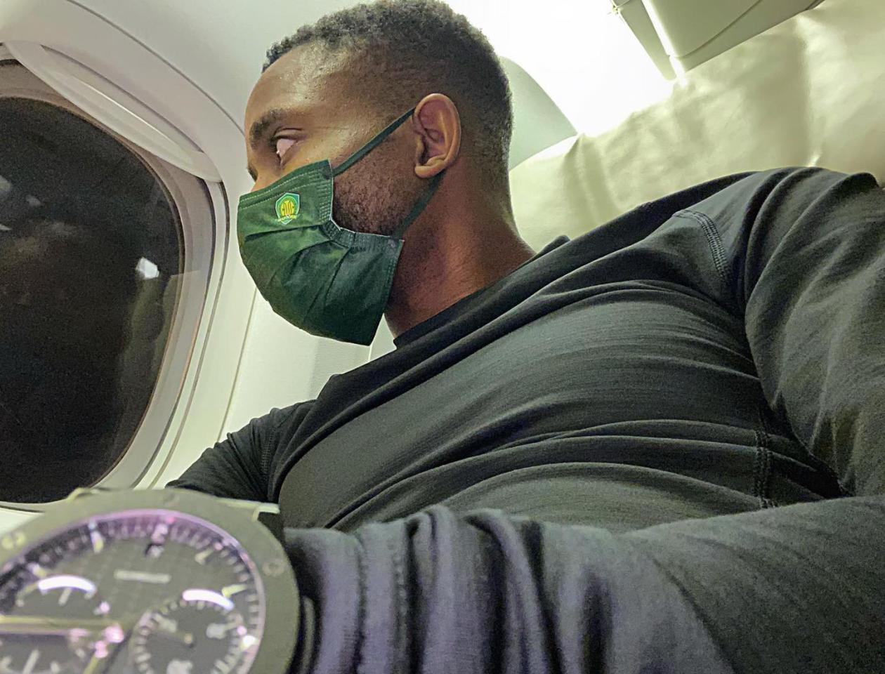 Cédric Bakambu en route pour Kinshasa