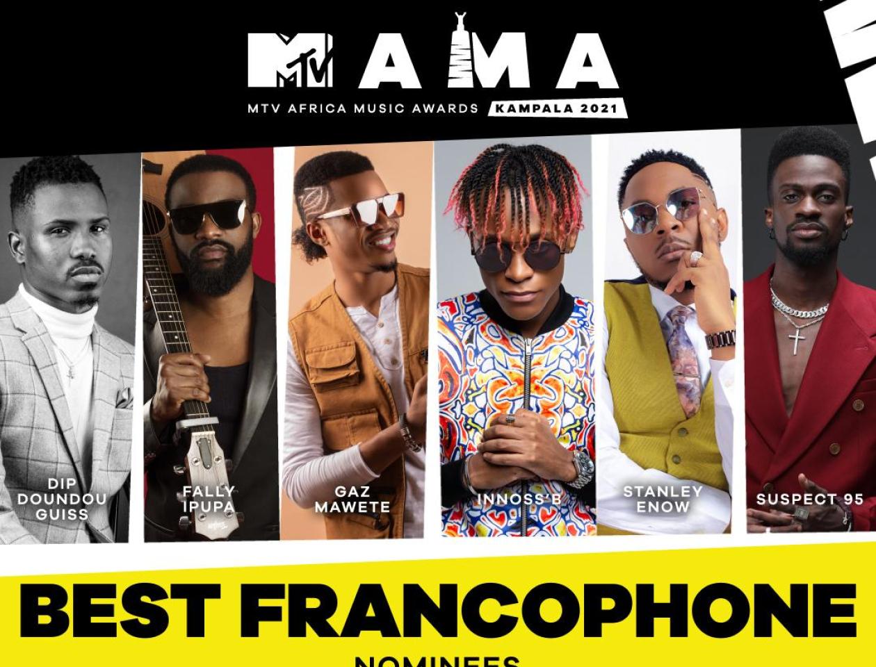 Fally Ipupa, Gaz Mawete, Innoss’b parmi les nommés des MTV Africa Music Awards 2021