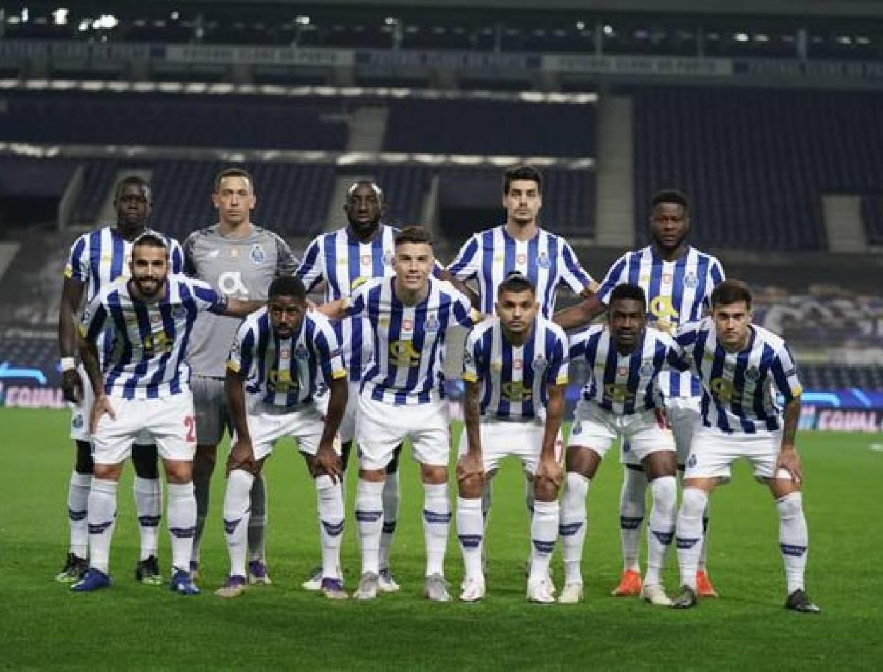 Équipe du Porto lors du match contre Manchester City