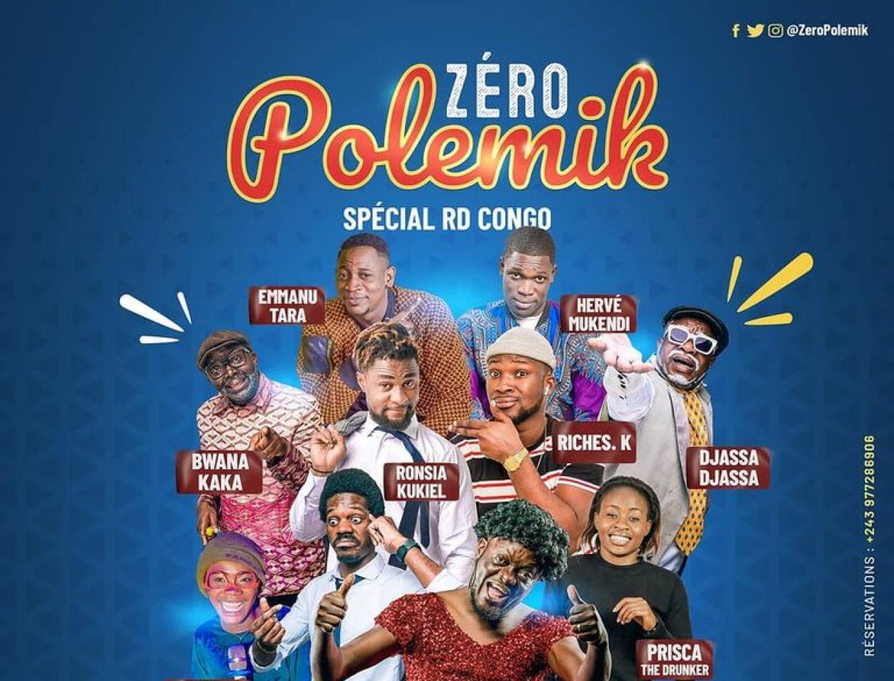 Affiche du festival Zéro Polemik 2020