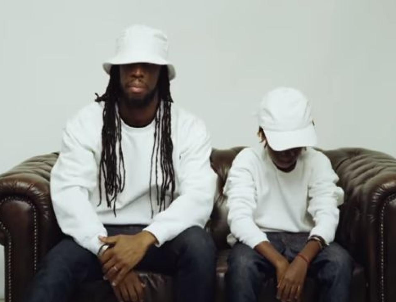 Youssoupha et son fils 