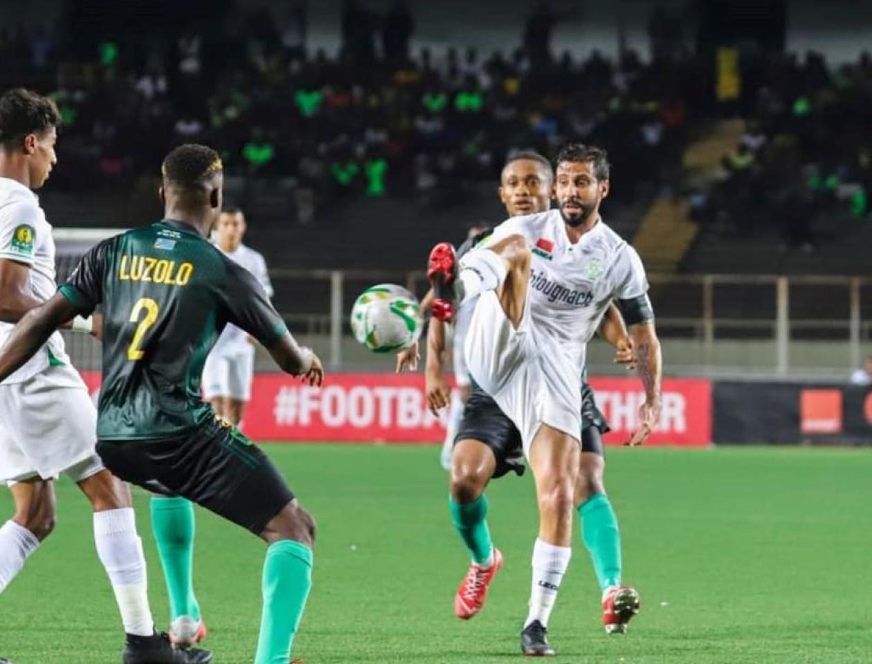 Une ancienne image du match V.club-Raja à Kinshasa