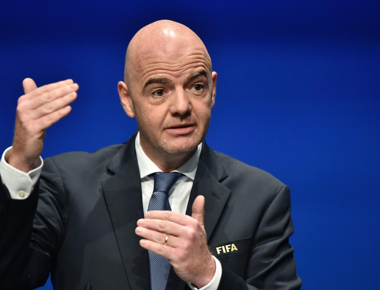 Gianni Infantino président de la FIFA
