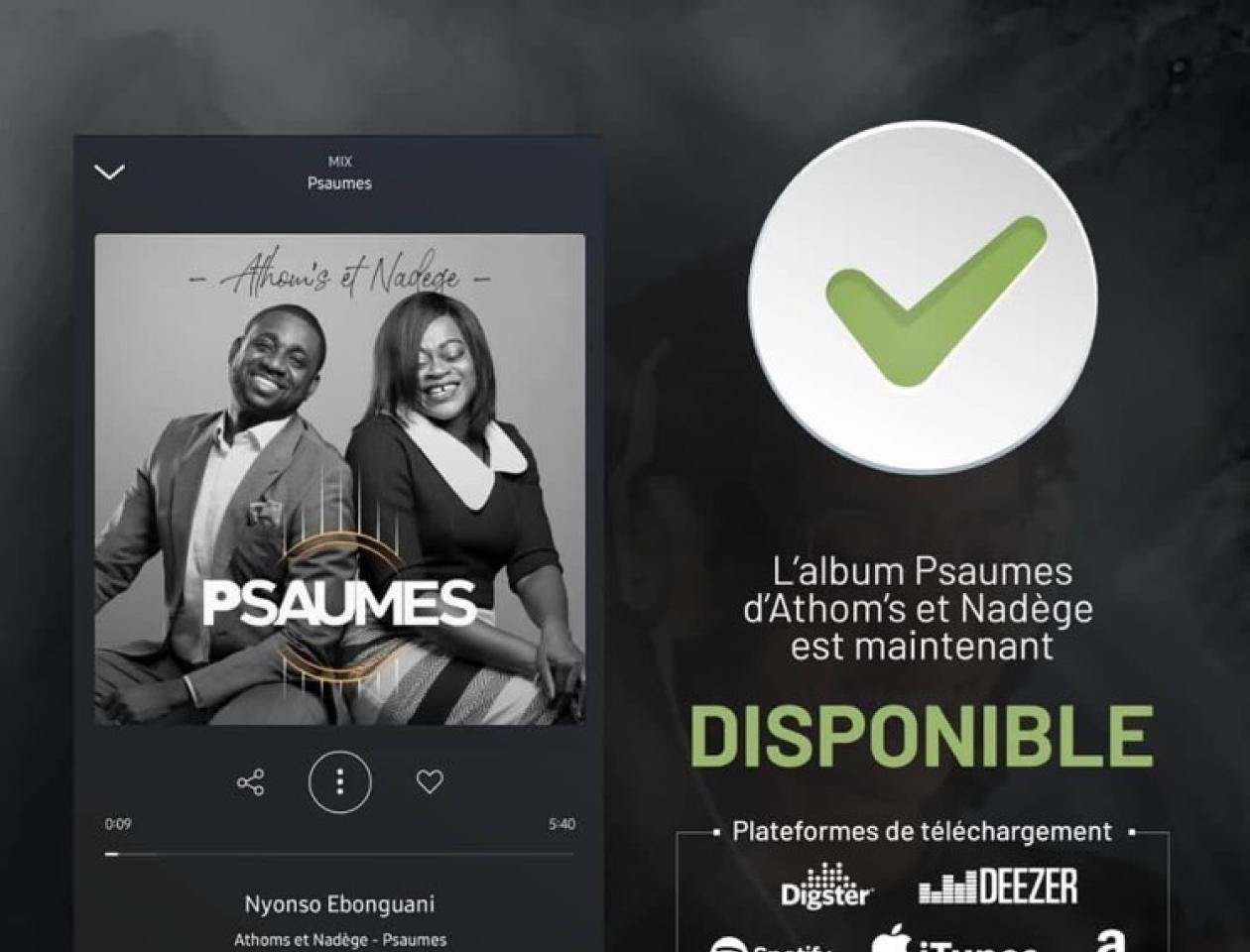 photo affiche album Psaume