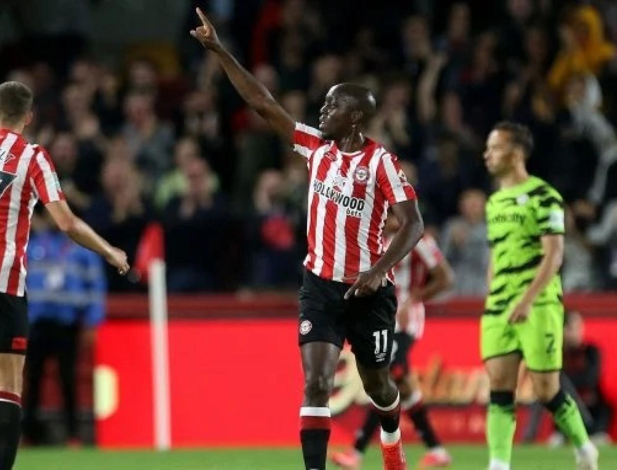 Yoane Wissa à Brentford