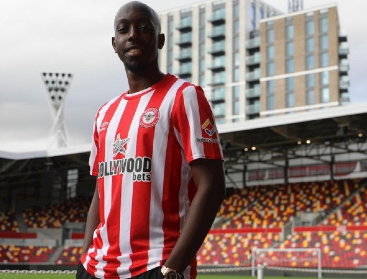 Présentation de Yoane Wissa à Brentford