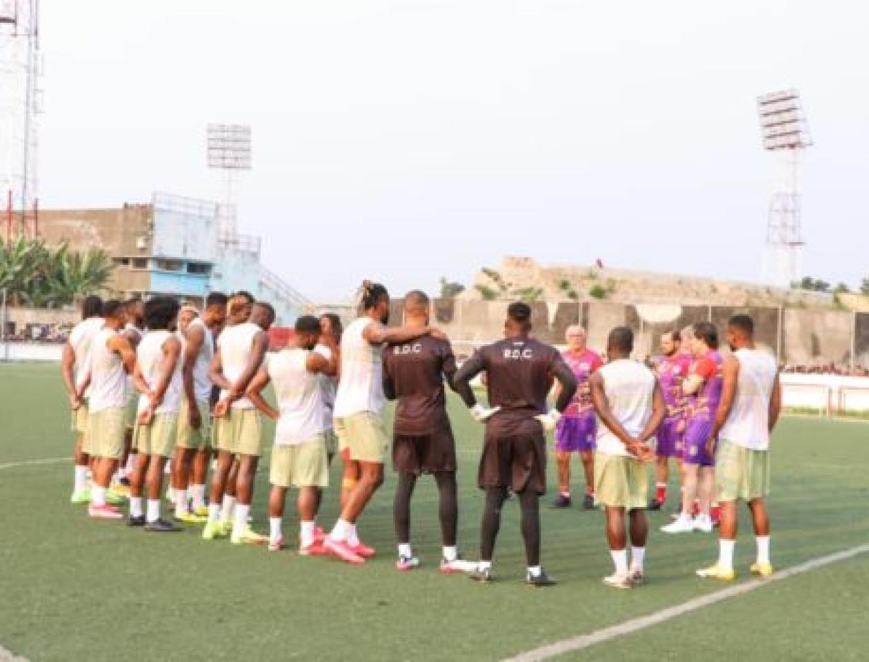 Léopards RDC au terrain Ujana