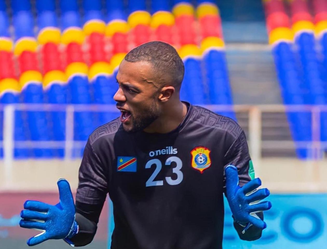 Joël Kiassumbua portier titulaire des Léopards de la RDC