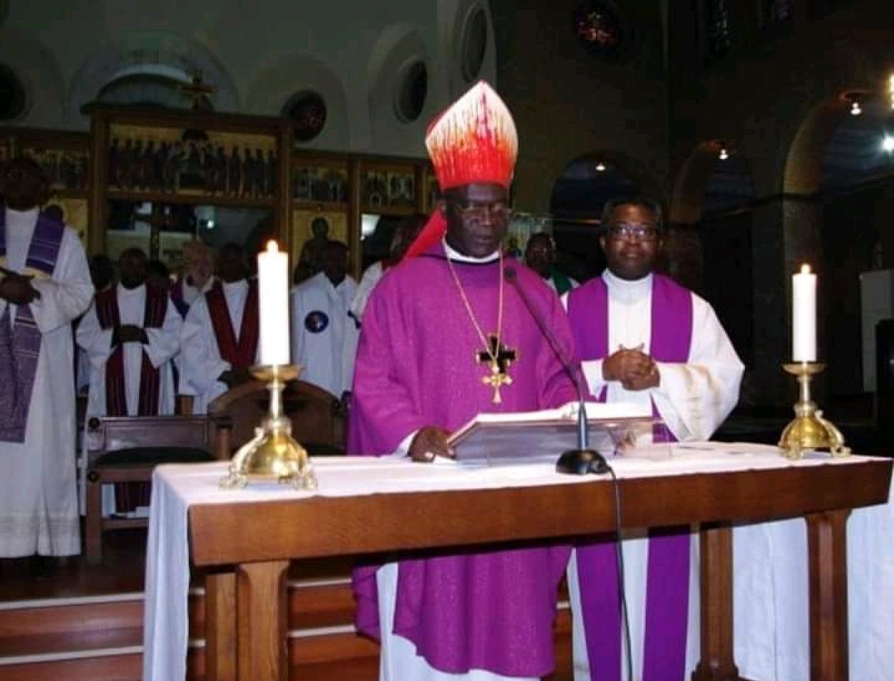  L’archevêque métropolitain de Lubumbashi et administrateur apostolique de Kamina, Fulgence Muteba