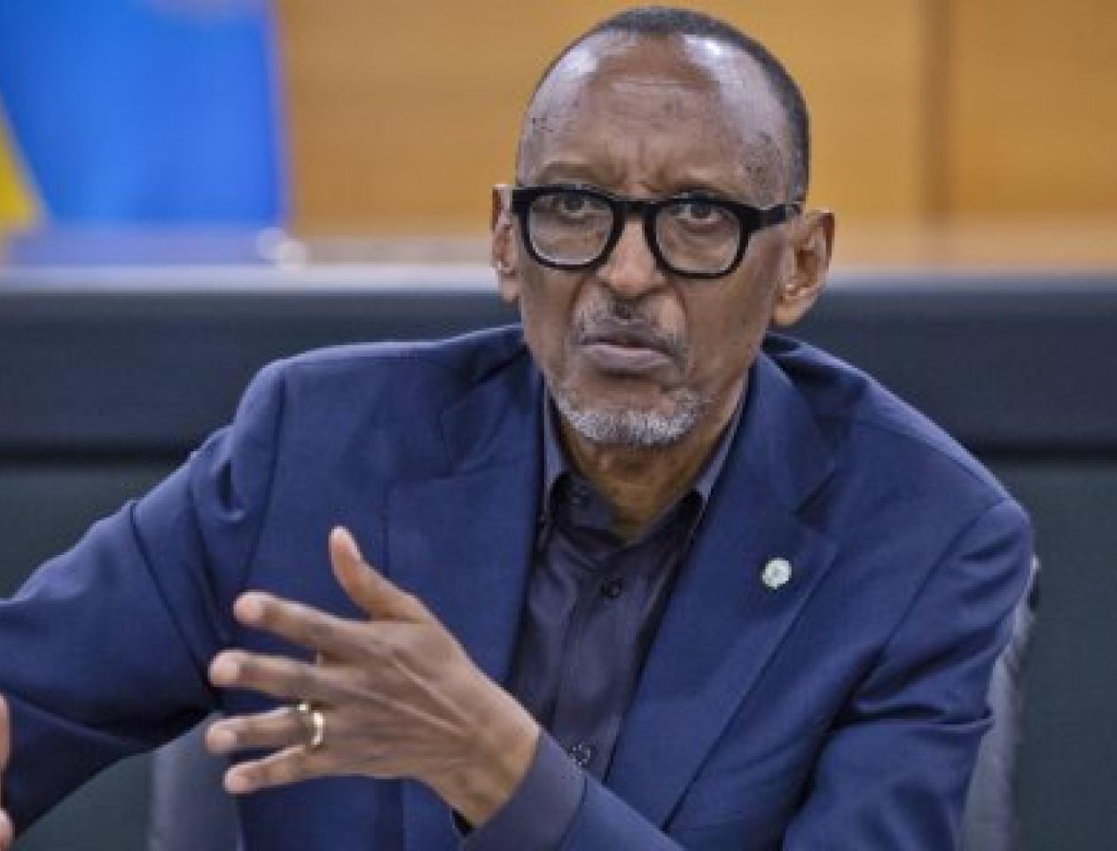 Le Président rwandais Paul Kagame 