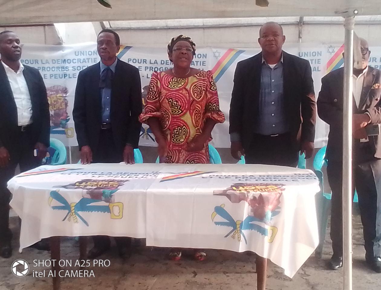 UDPS Mubake en pleine célébration du 40è anniversaire de leur parti.