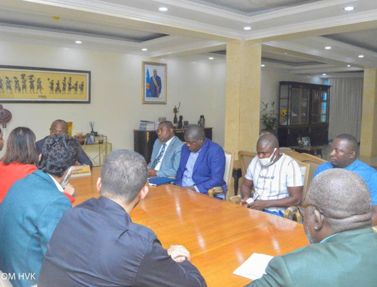 l'Hôtel de Ville s'accorde avec le Group Albarayk pour l'assainissement du district de Funa