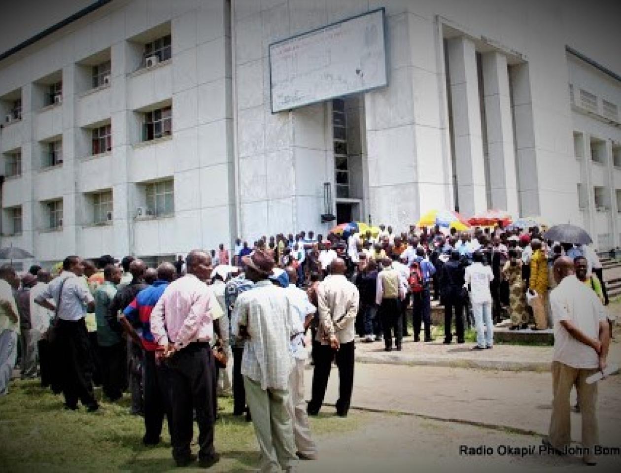 Des agents de l'État congolais