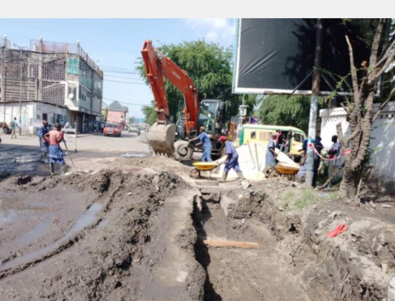  Photo d'illustration, avenue Bangala en réhabilitation, Référence Plus