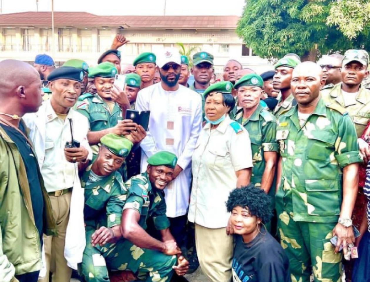 FIF de Fally Ipupa en soutien aux FARDC , lundi 13 juin 2022, à Goma