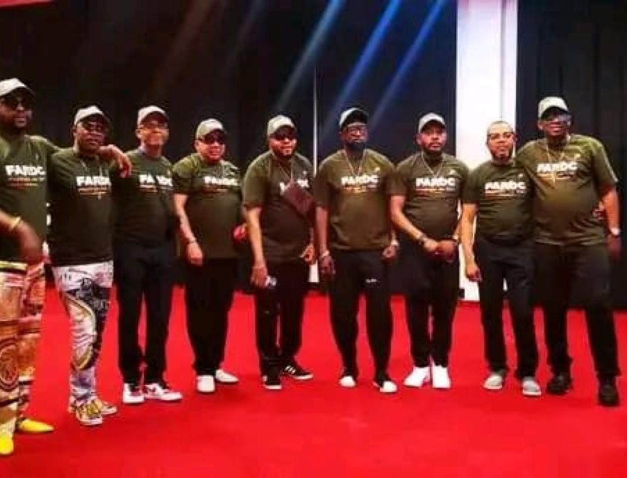 Wenge BCBG 4x4, en pleine répétition mercredi 15 juin 2022, en préparation de leur concert prévu le 30 juin au stade de Martyrs de Kinshasa