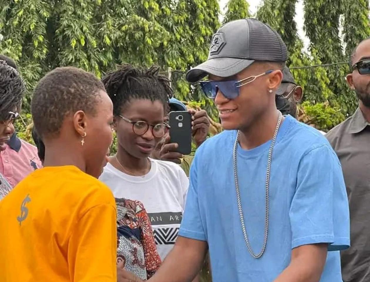 Innoss'b à la rescousse des orphelins de Spes de Lomé (Togo), jeudi 28 juillet 2022.