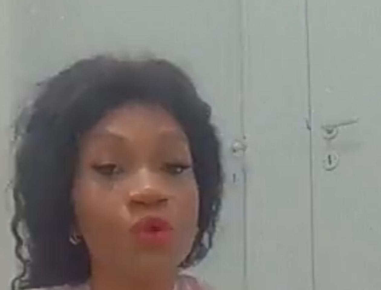 Capture d'écran de la vidéo de Fatou, danseuse de Koffi Olomide. 
