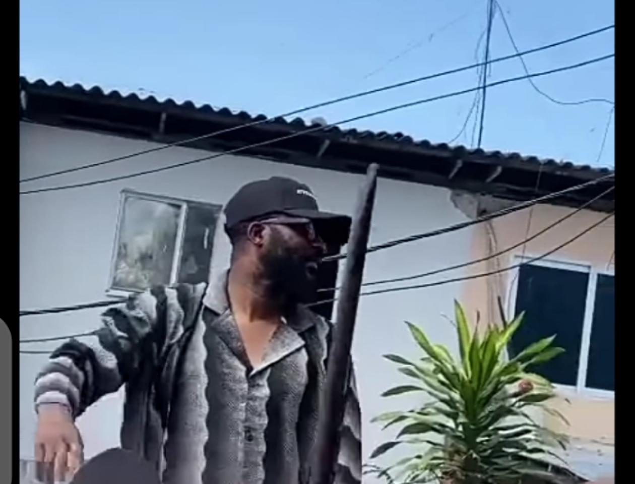 Fally Ipupa, aperçu le jeudi 28 octobre 2022 dans la commune de Bandalungwa. Photo capture d'écran 