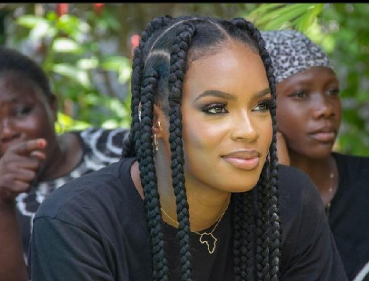 Ambassadrice nationale de l'UNICEF en RDC, Didistone. 