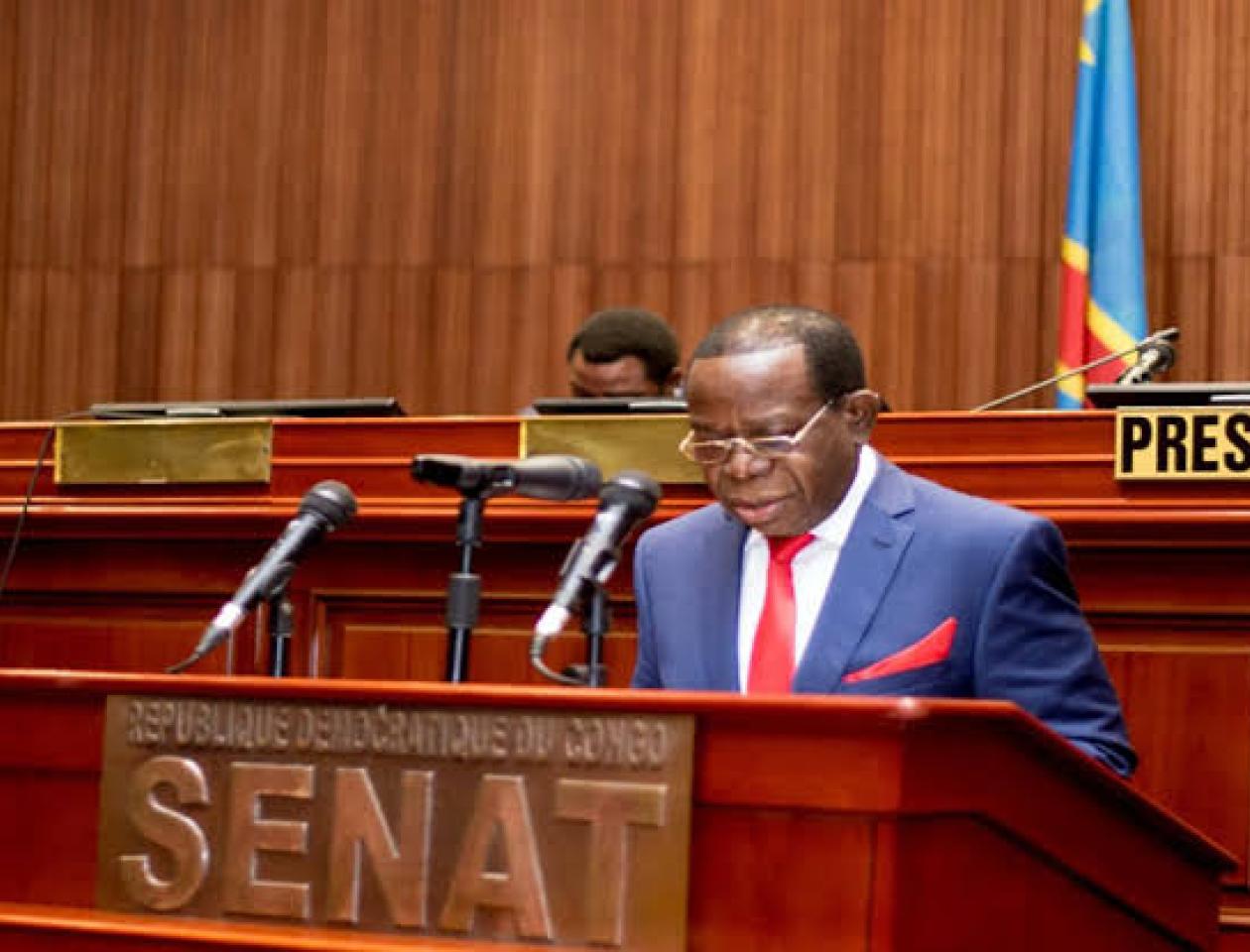Bahati Lukwebo président du Sénat congolais 