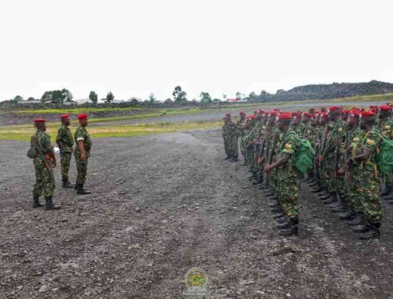 L'arrivé du contingent burundais à Goma