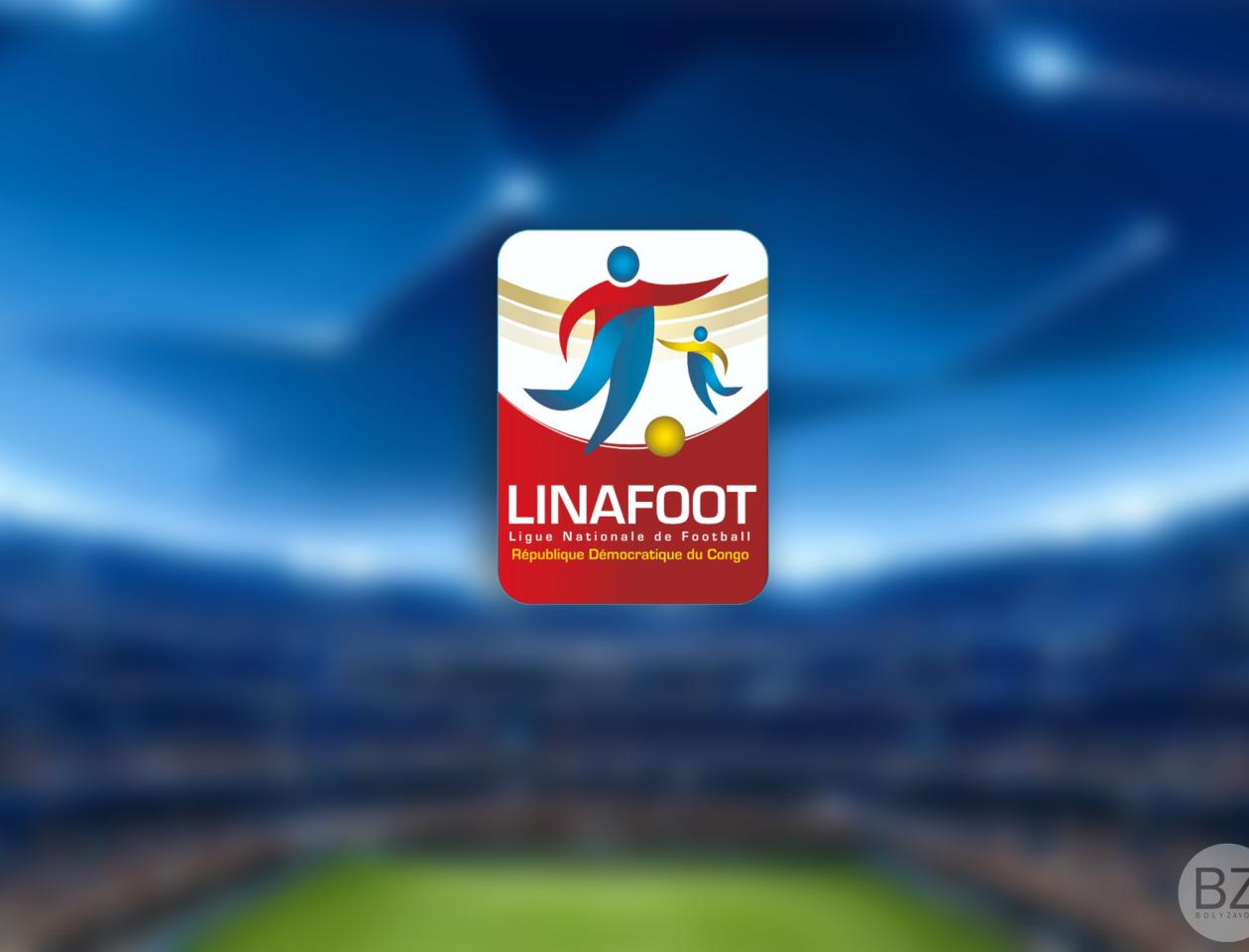 Logo de la Ligue Nationale de Football, LINAFOOT, RDC